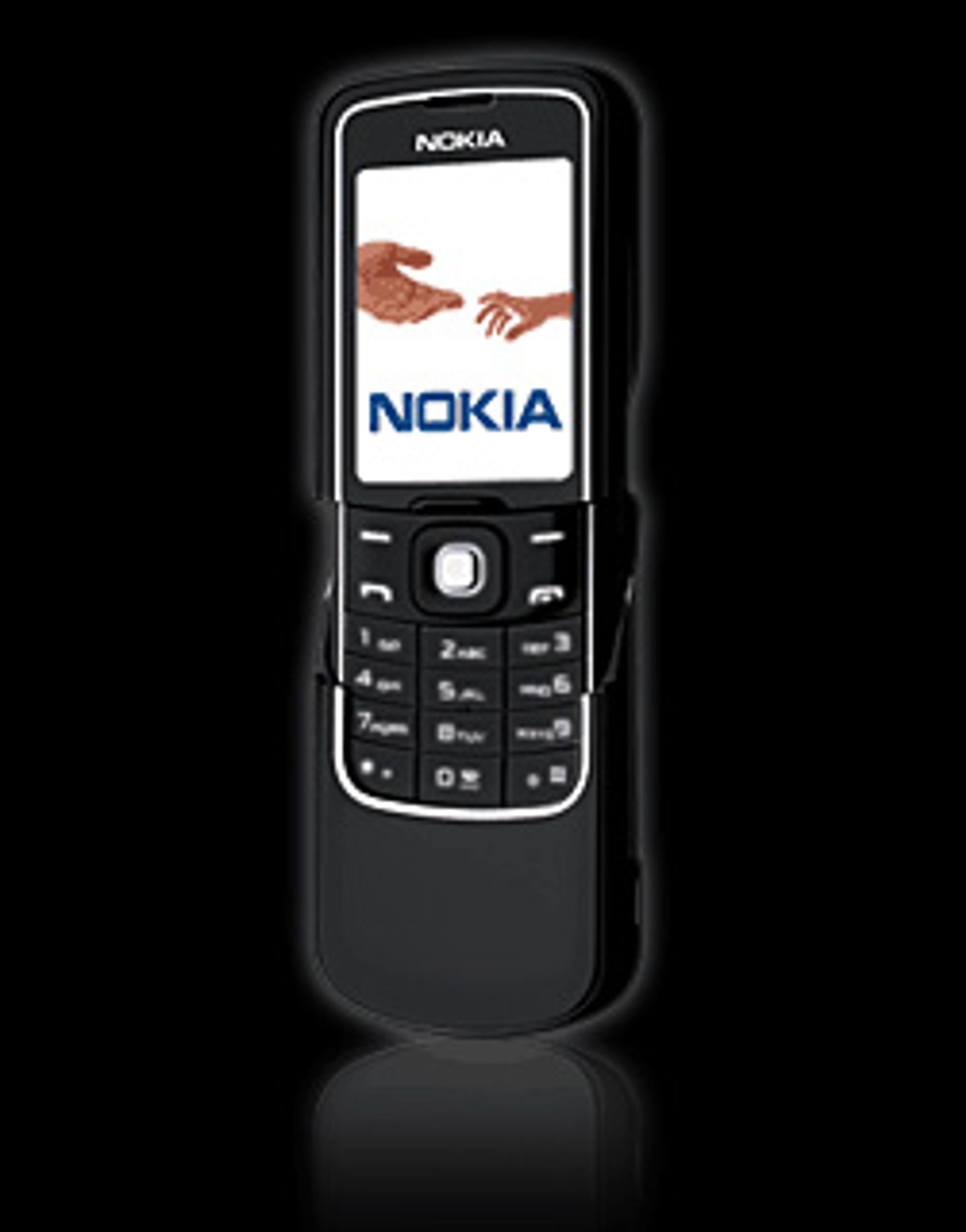Nokias 8600 kom brått på (Bilde: Carphone Warehouse)