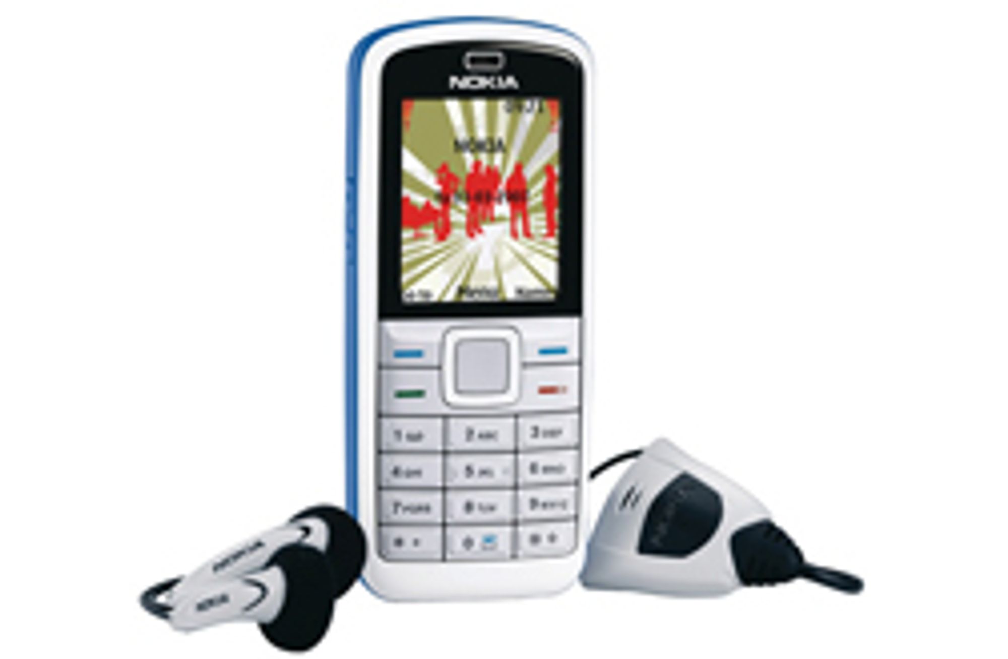 Nokia 5070 har radio og en lav pris.