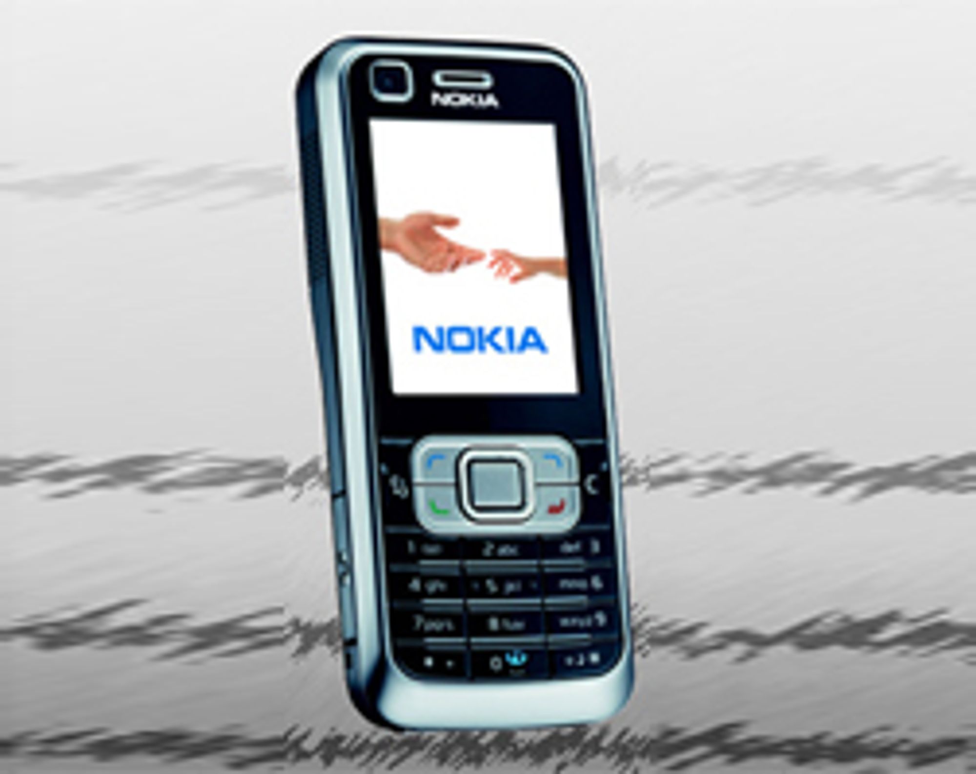 6120 Classic er en liten og lett smarttelefon.