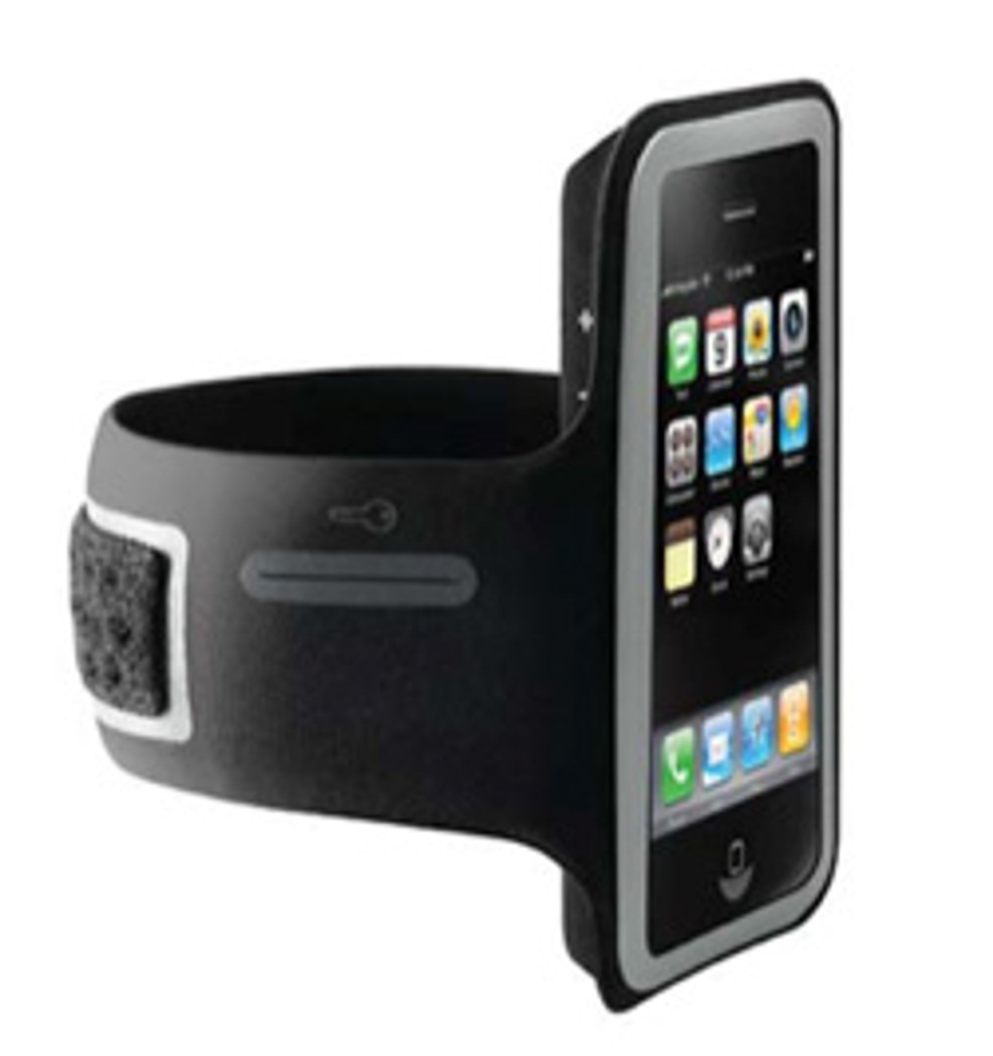 Her er iPhone-armbåndet du kan bruke i treningsøktene. (Foto: iLounge)