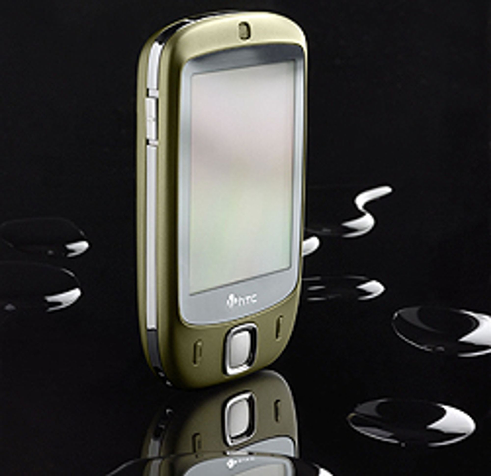 HTC Touch kommer i svart og grønt.