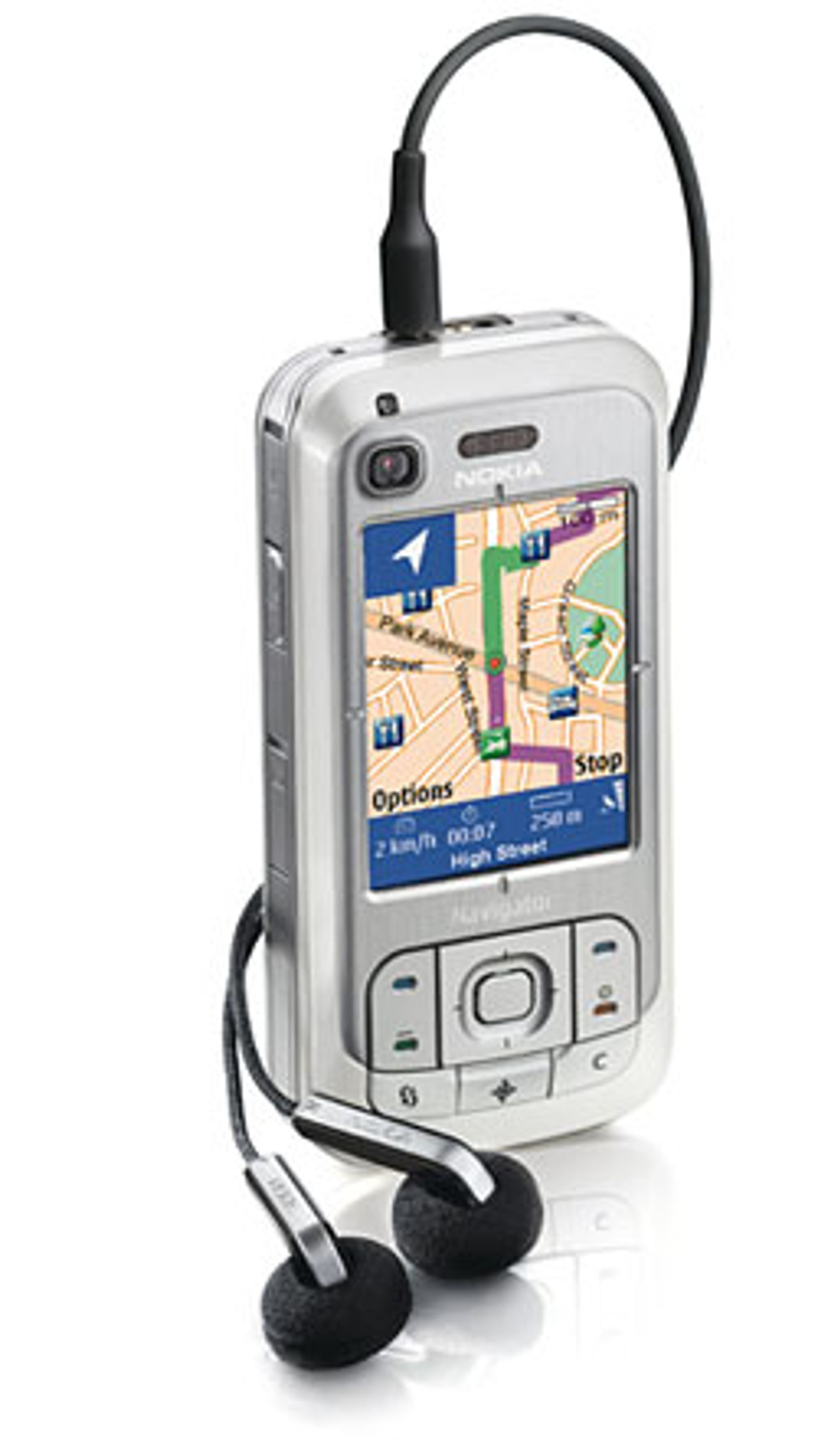 6110 er klar for å brukes som GPS sekundet du tar den ut av esken.