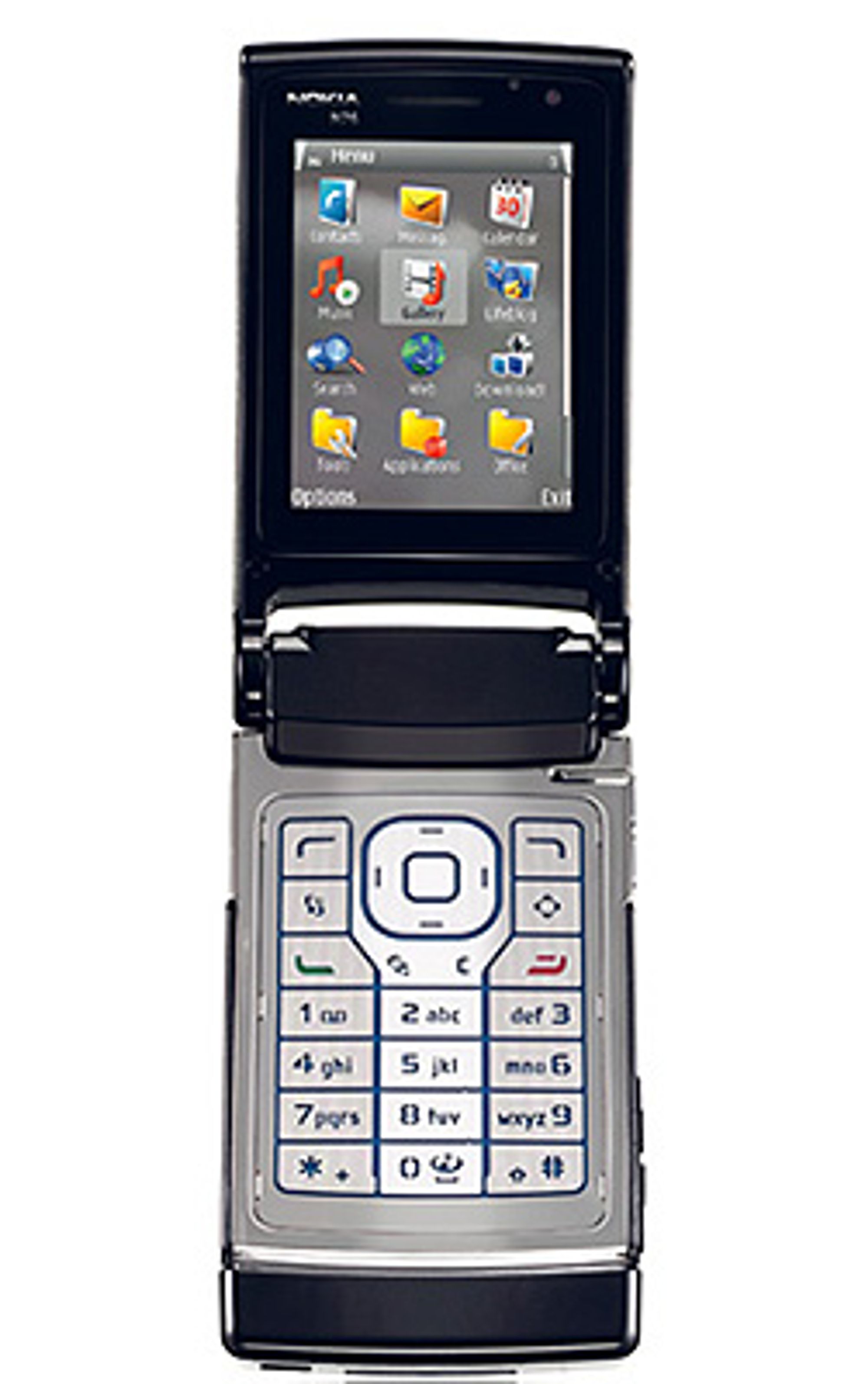 Slik ser den vanlige N76 ut. (Foto: Nokia)