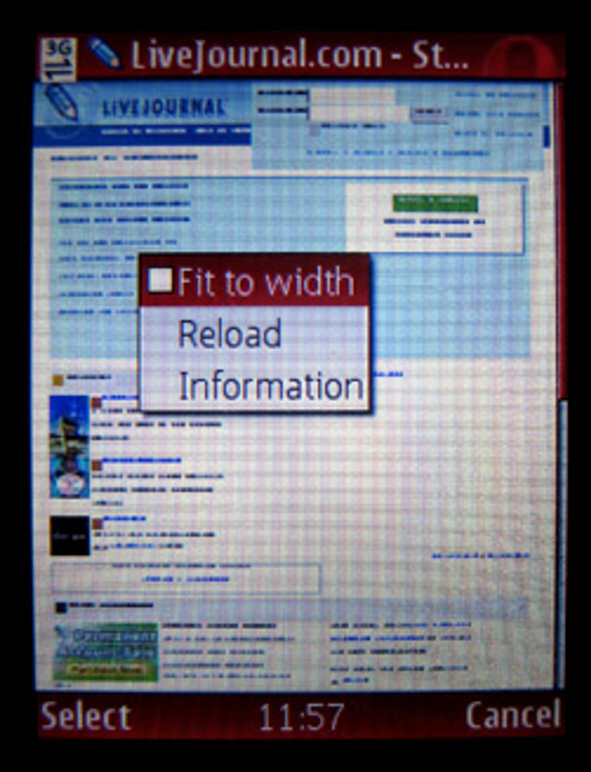 Opera Minis nye snarveismeny.