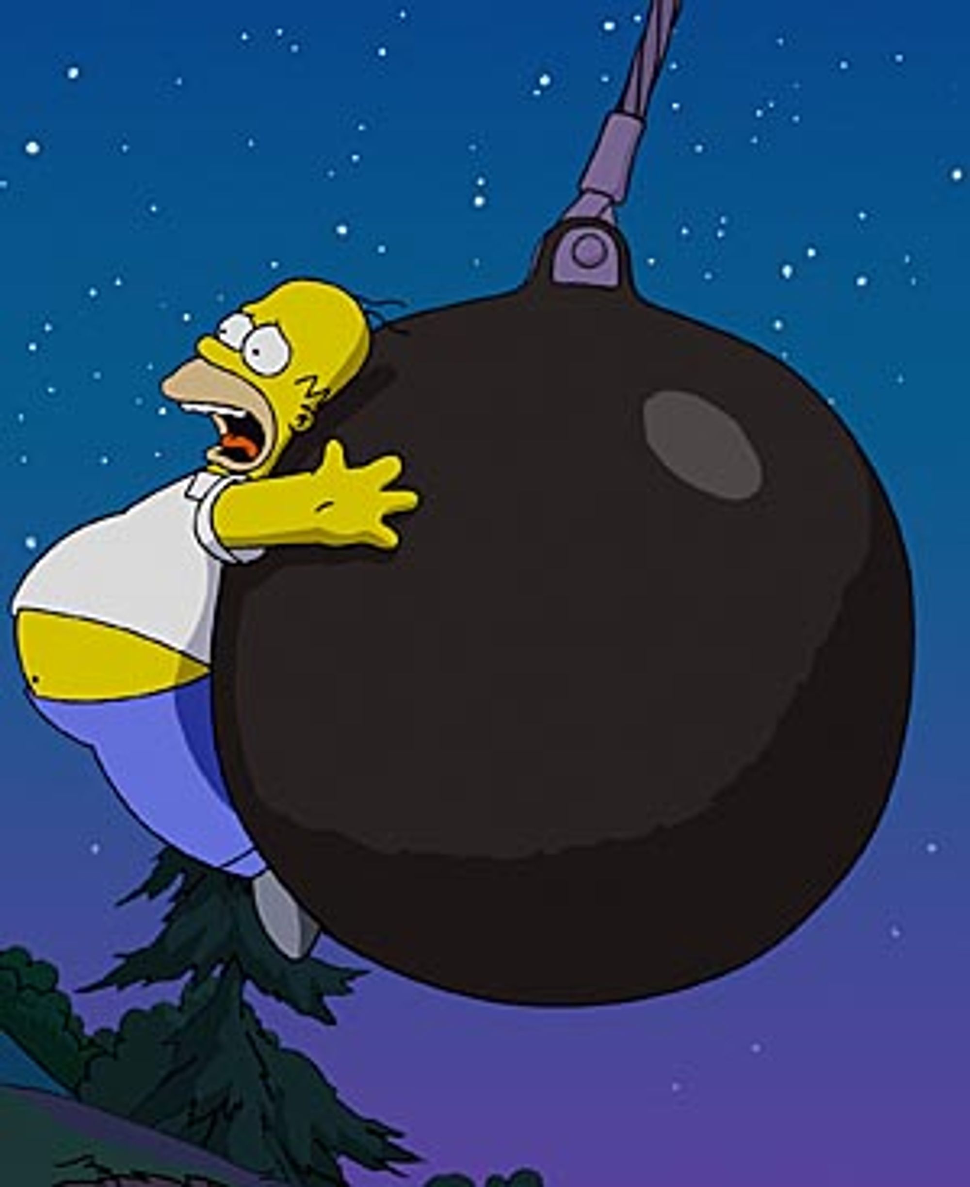 Absurd humor preger, som vanlig, livet til familien Simpsons.
