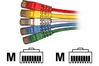 AESP Patchkabel UTP CAT5E Rød 0,5m AWG24