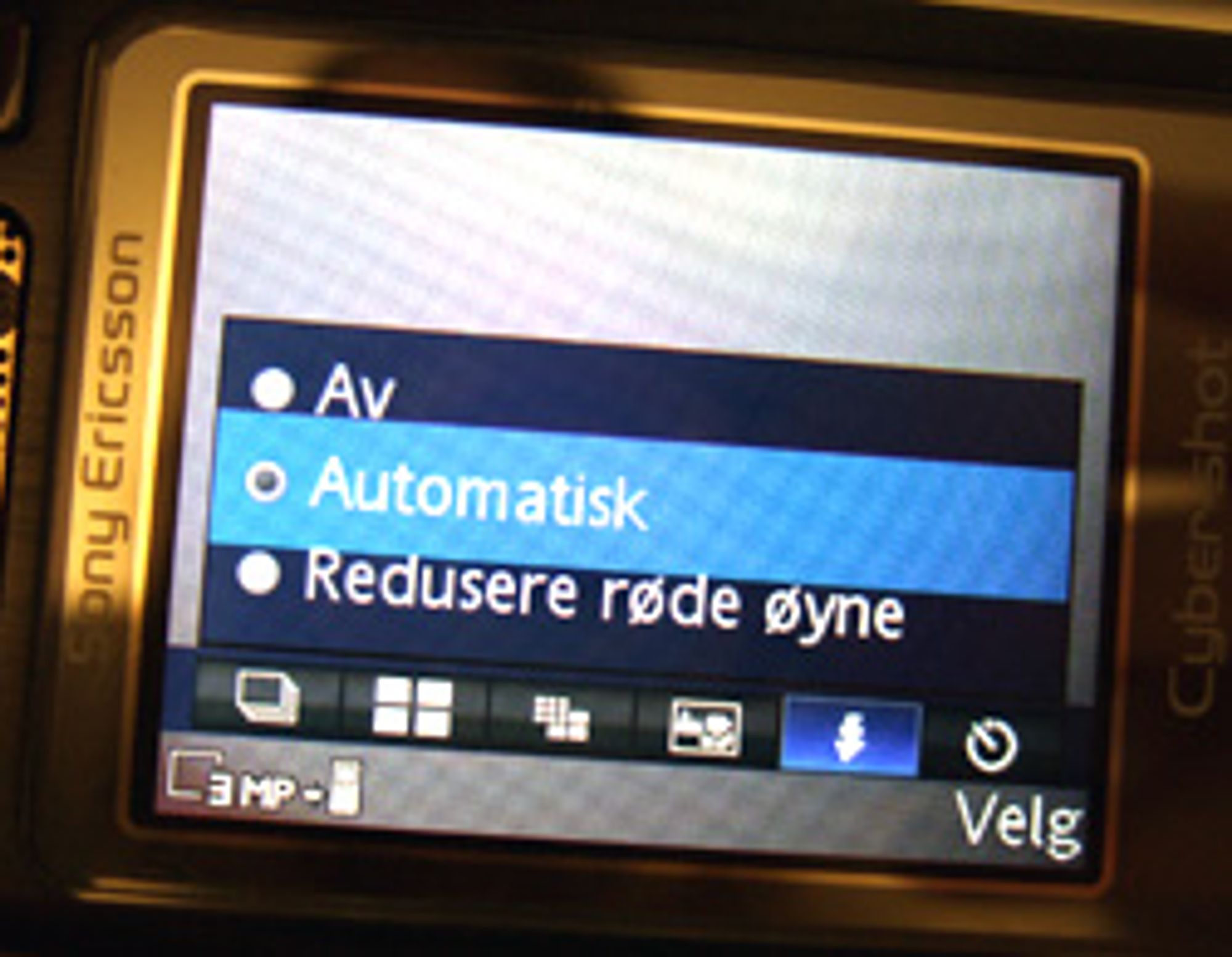 Automatisk blits eller ingen blits? Valget er ditt.