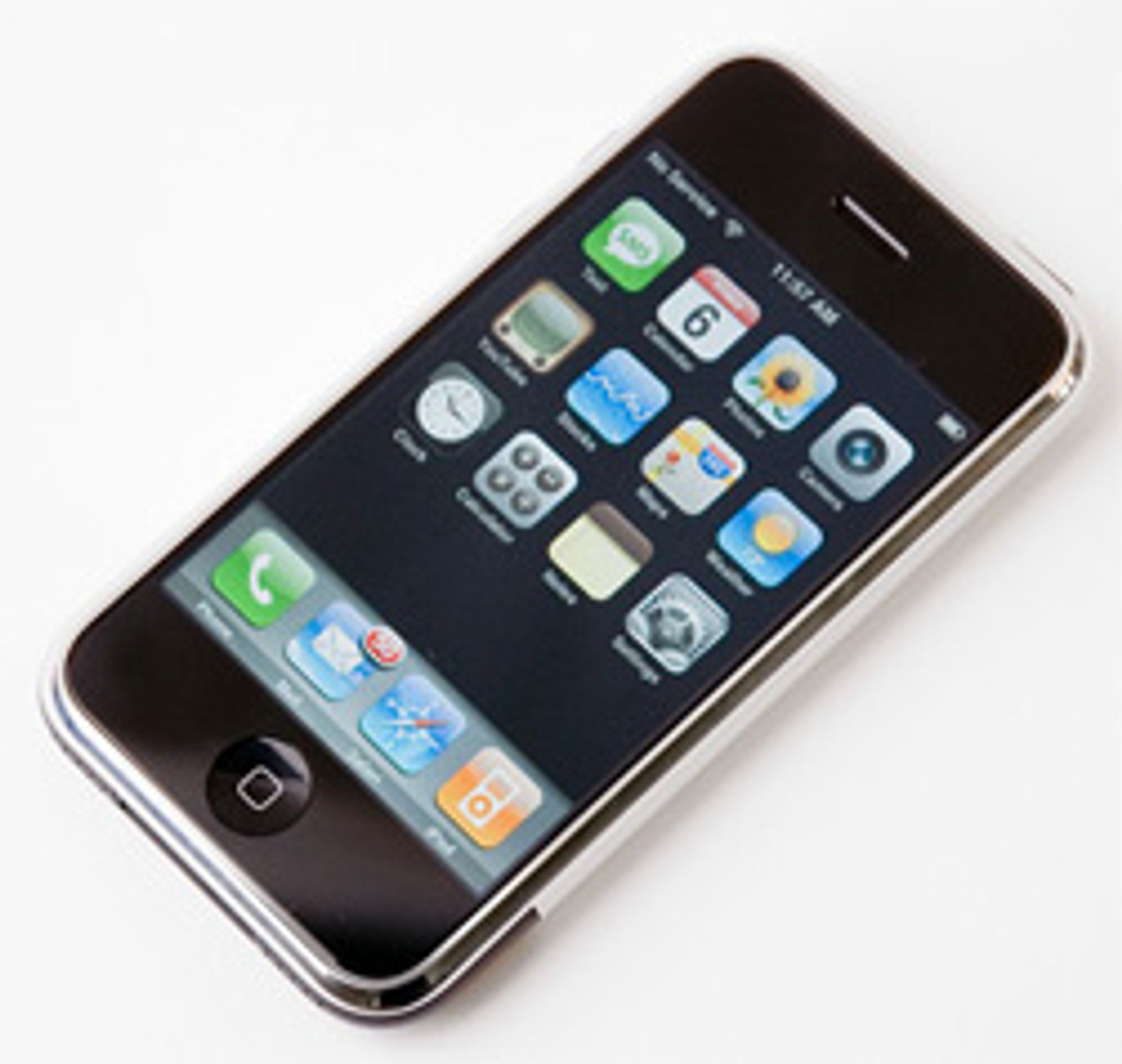 Apples iPhone (Foto: Simen J. Willgohs)