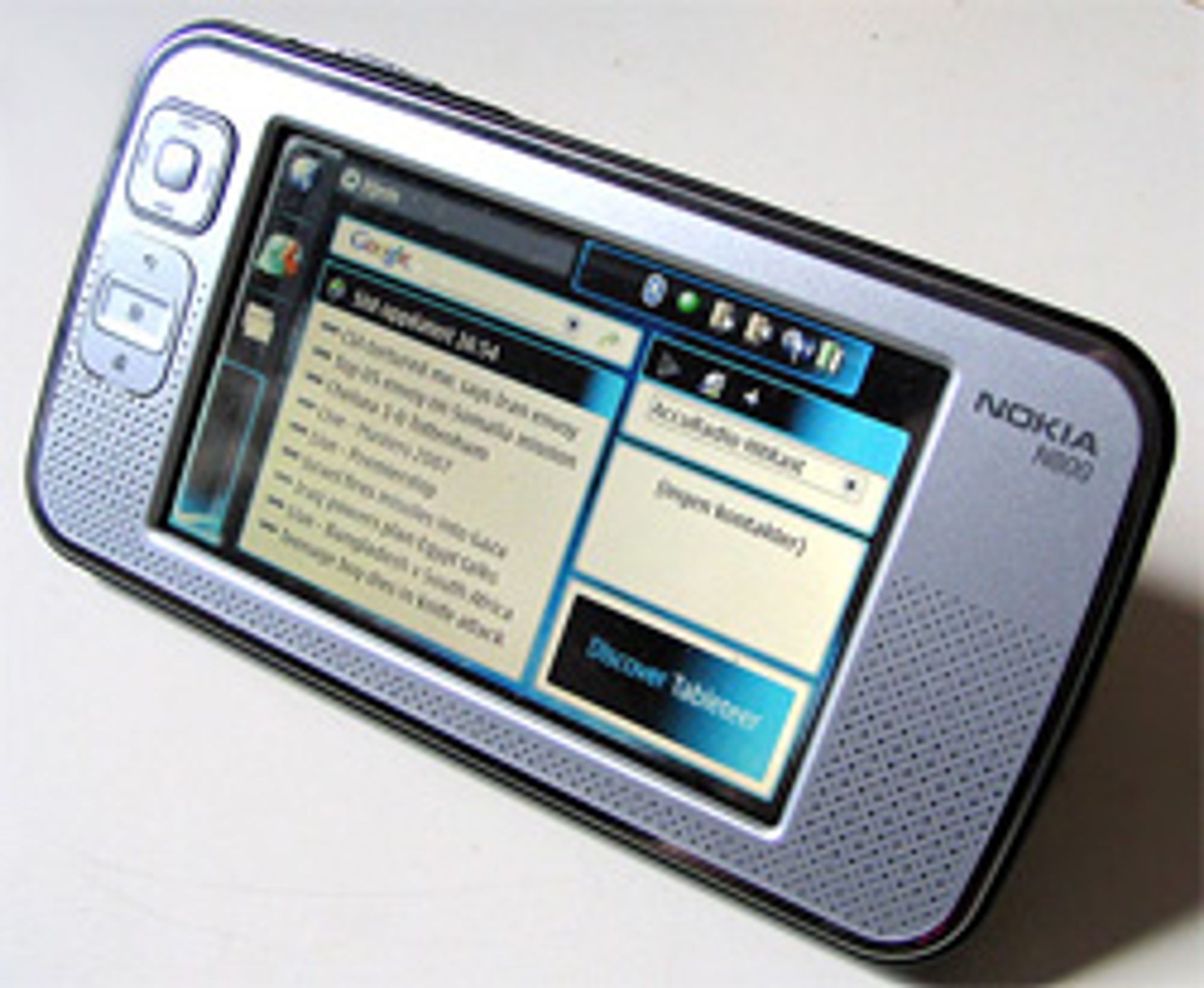 Det går unna i svingene når Nokia N800 får Wimax. (Foto: Marius Valle=