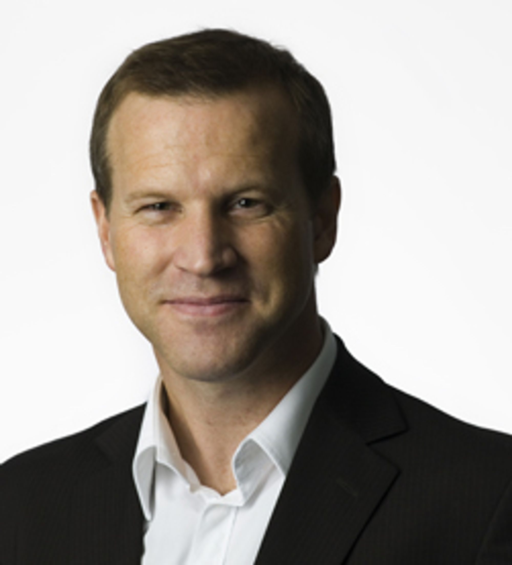Telenors Anders Krokan lover Netcom skarp konkurranse når de lanserer HSDPA. (Foto: Ole Walter Jacobsen/Telenor)