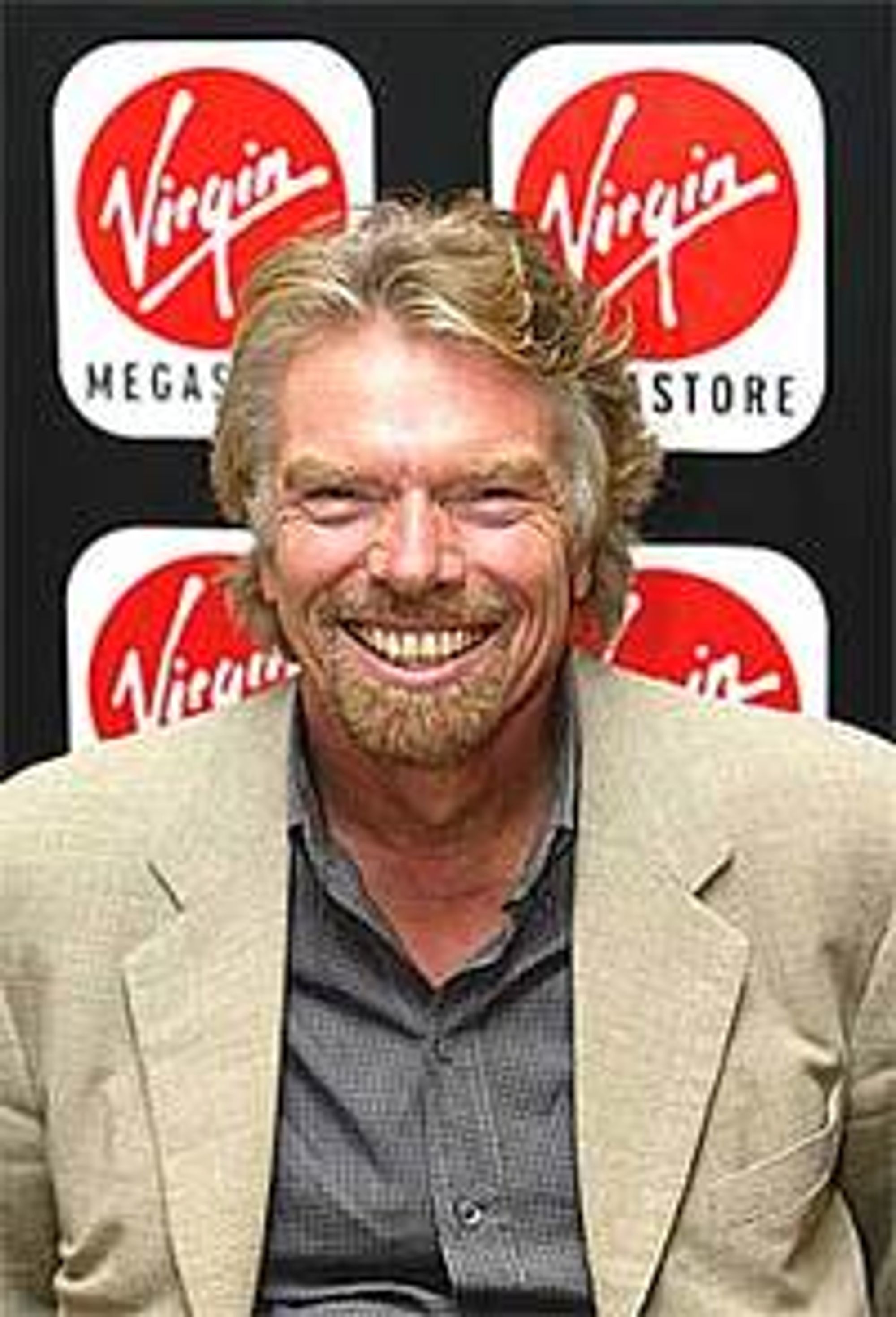 Richard Branson selger unna.
