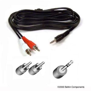 Belkin Y Audio Cable 1.8 m
