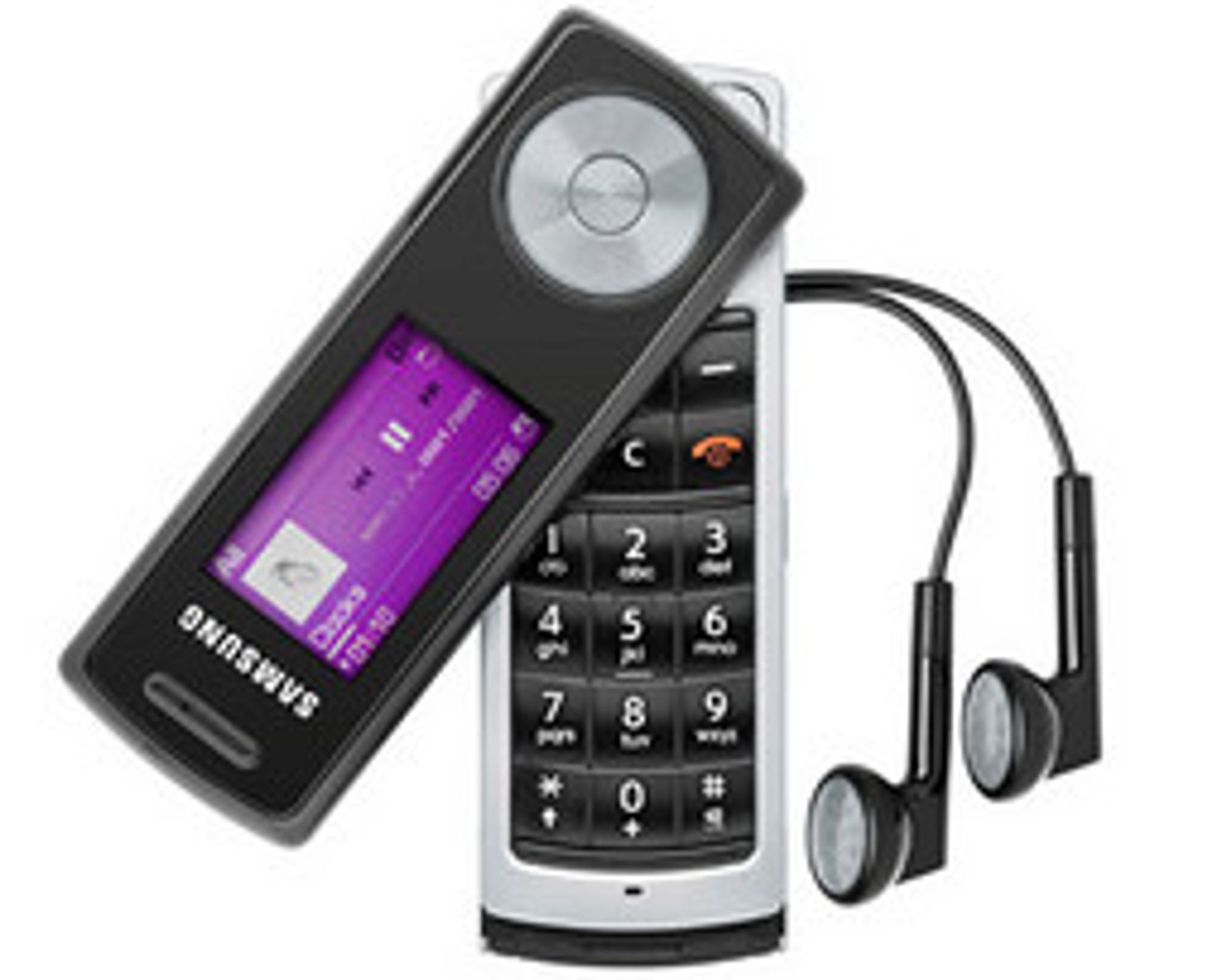 F210 er en tynn musikkmobil.