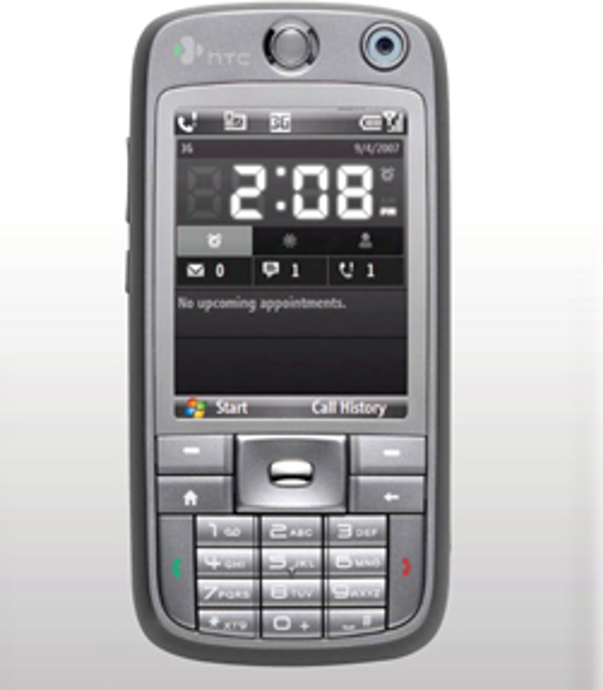 S730 har et tastatur under overflaten.