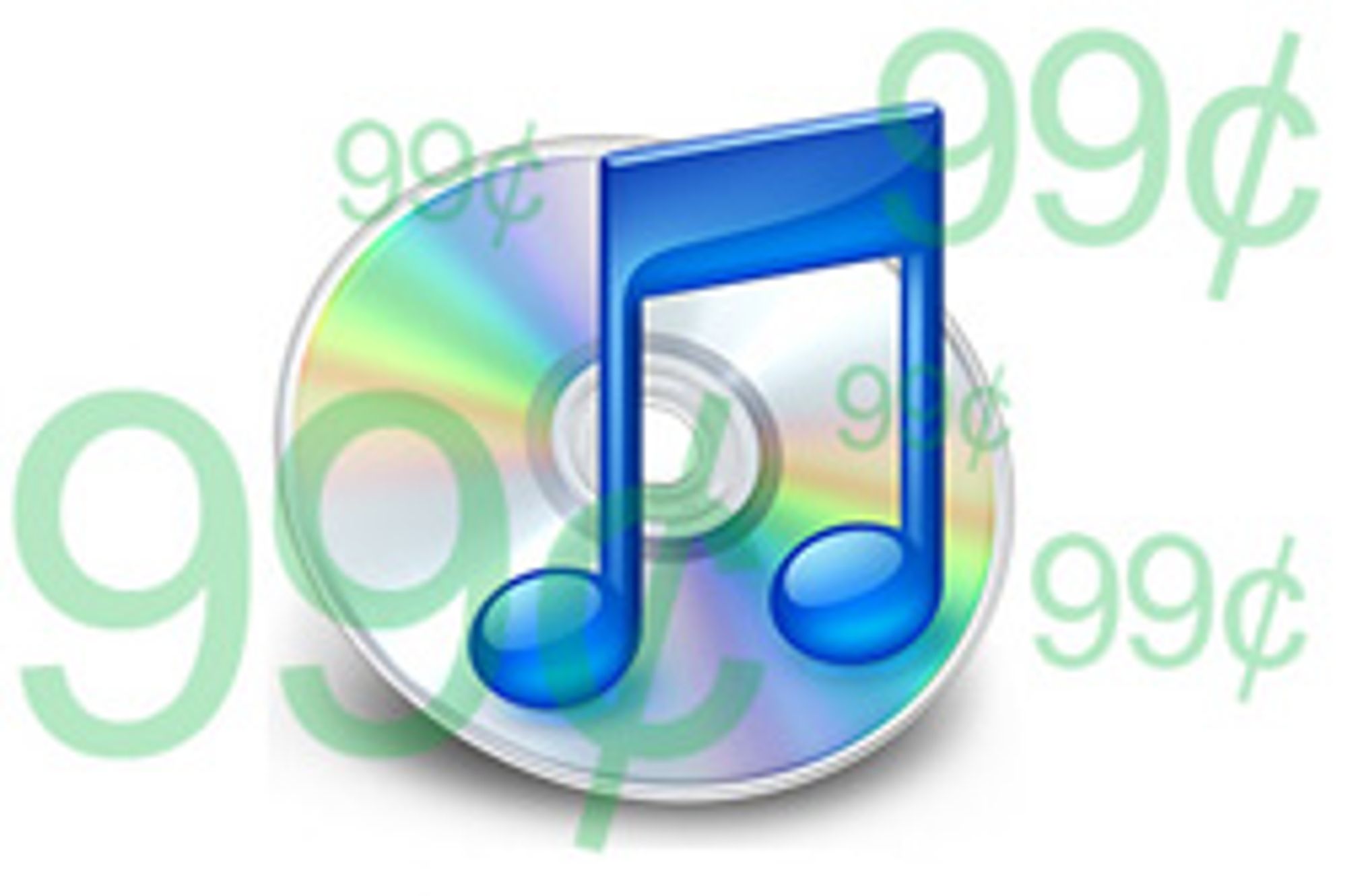 DRM-fri musikk blir billigere hos Itunes. (Illustrasjon: Gizmodo)
