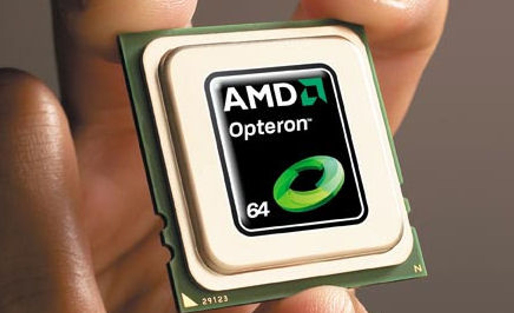 Opteron med fire kjerner