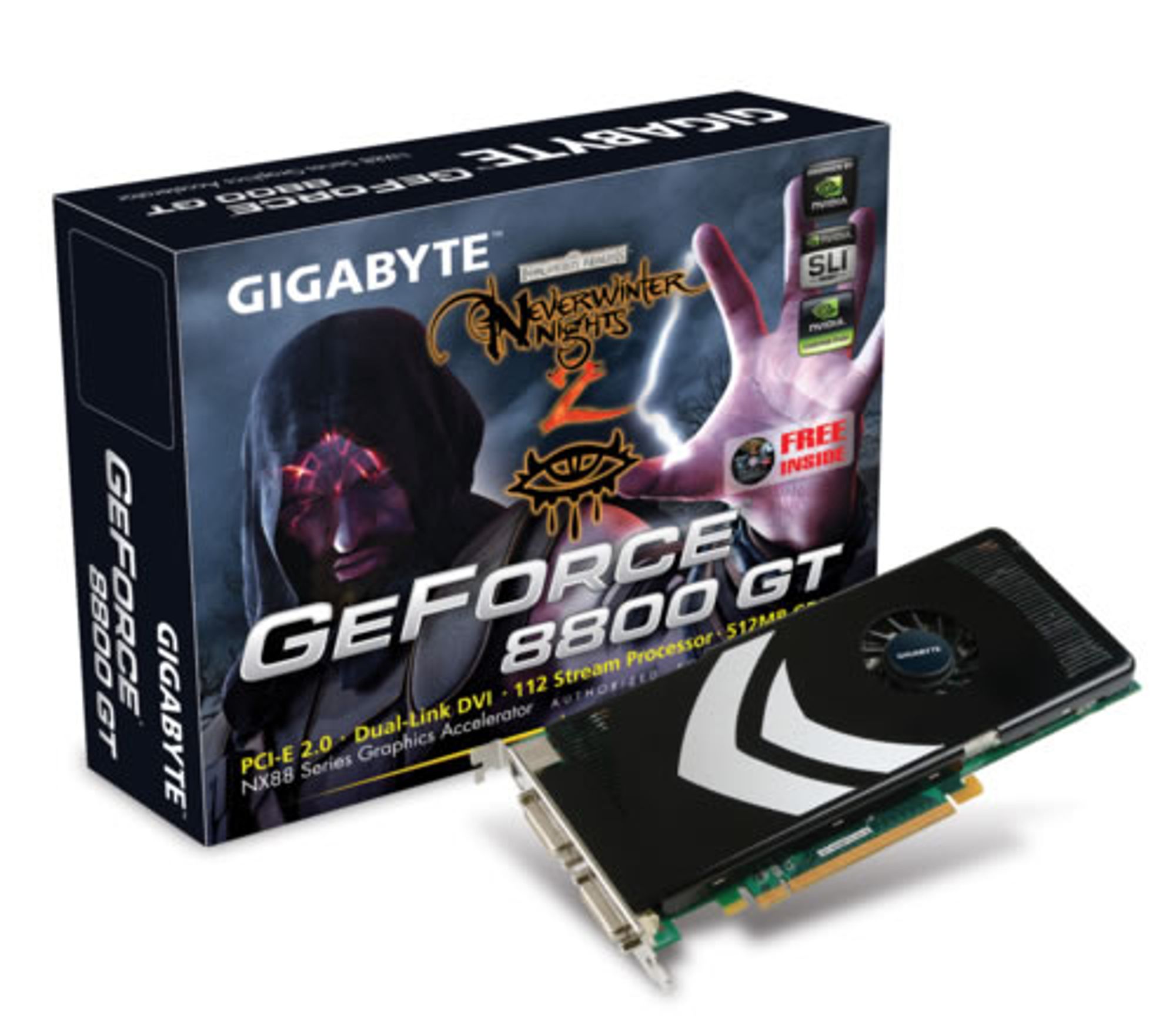 GeForce 8800 GT fra Gigabyte