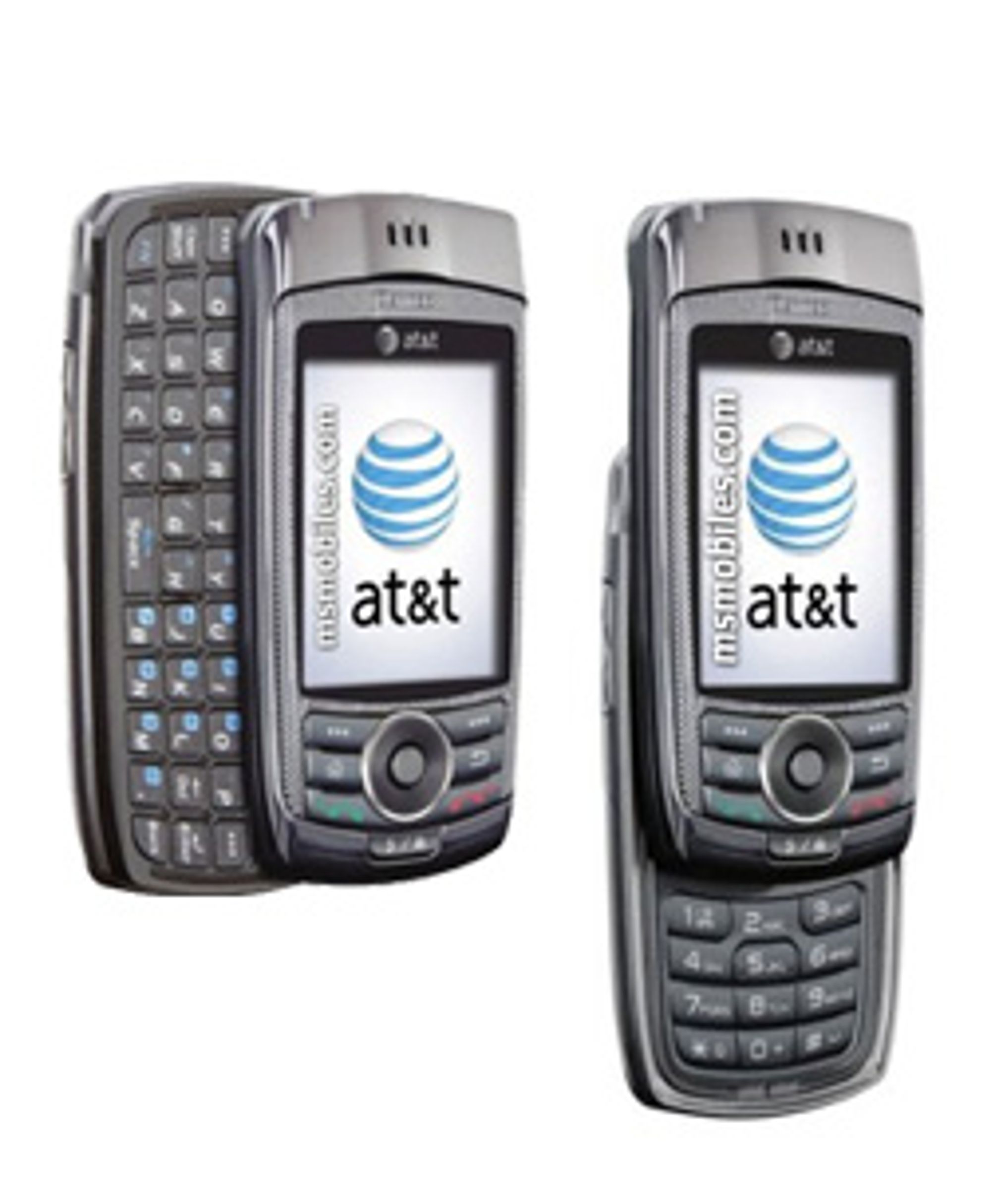 Det ser kanskje merkelig ut i første øyekast, men mobilen har faktisk to utskyvbare tastatur.