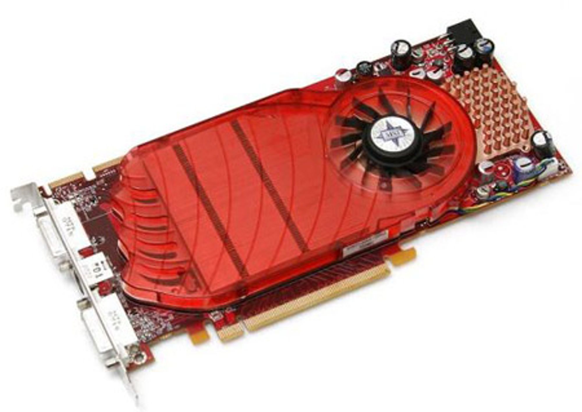 Tidlig utgave av RV670 fra MSI