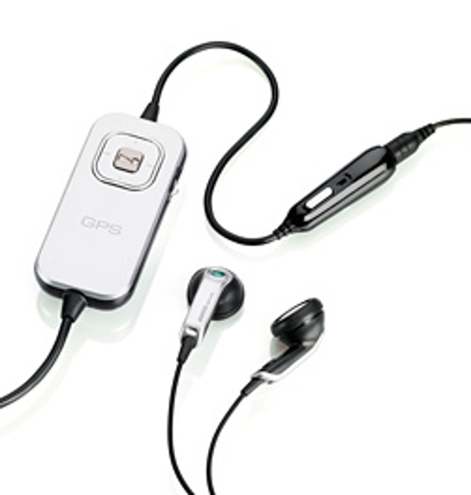 HGE-100 gir deg både GPS, håndfri og musikkhodesett i én enhet. Om du ikke har K850i og W910i altså.