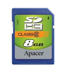 Apacer SDHC Class 2 8 GB