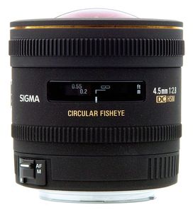 Sigma 4,5mm F2.8 EX DC Circular Fisheye HSM for Sigma