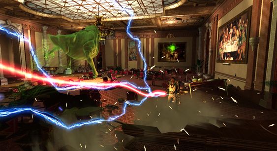 Ghostbusters: The Game, det første spillet jeg anmeldte.