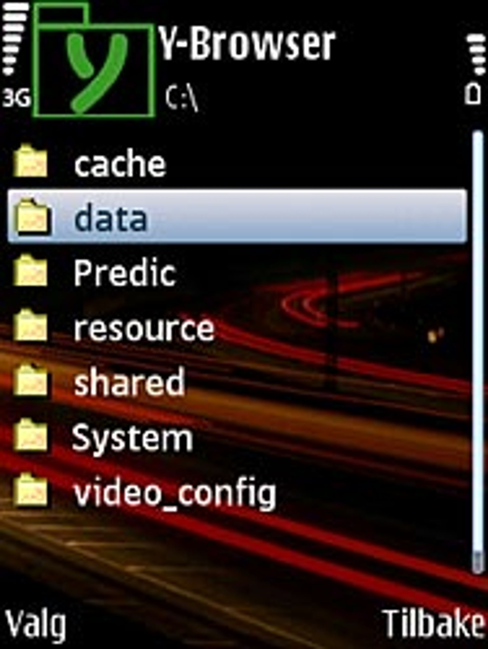 Y-Browser – for avanserte brukere.