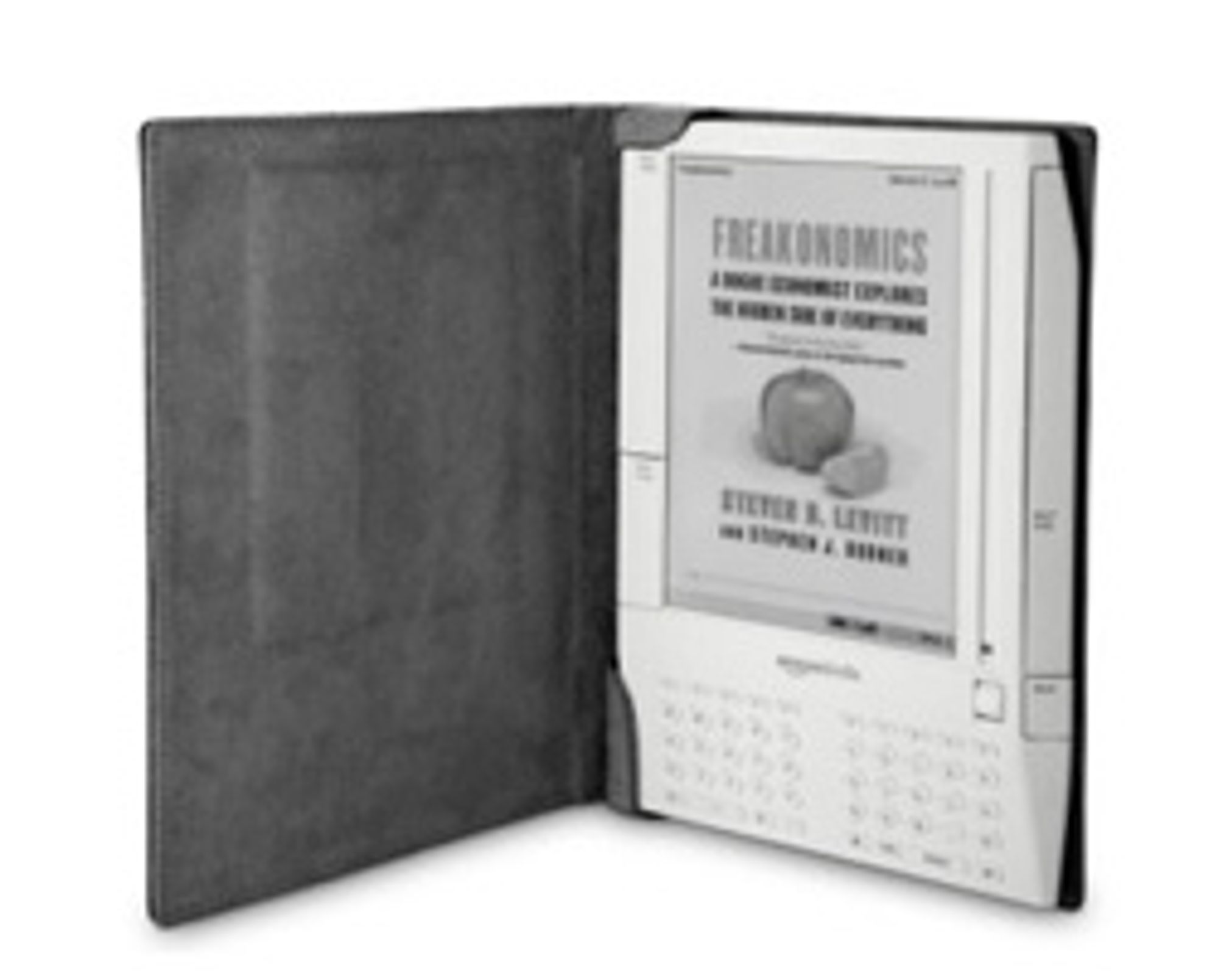 Kindle kommer i et læreutui.