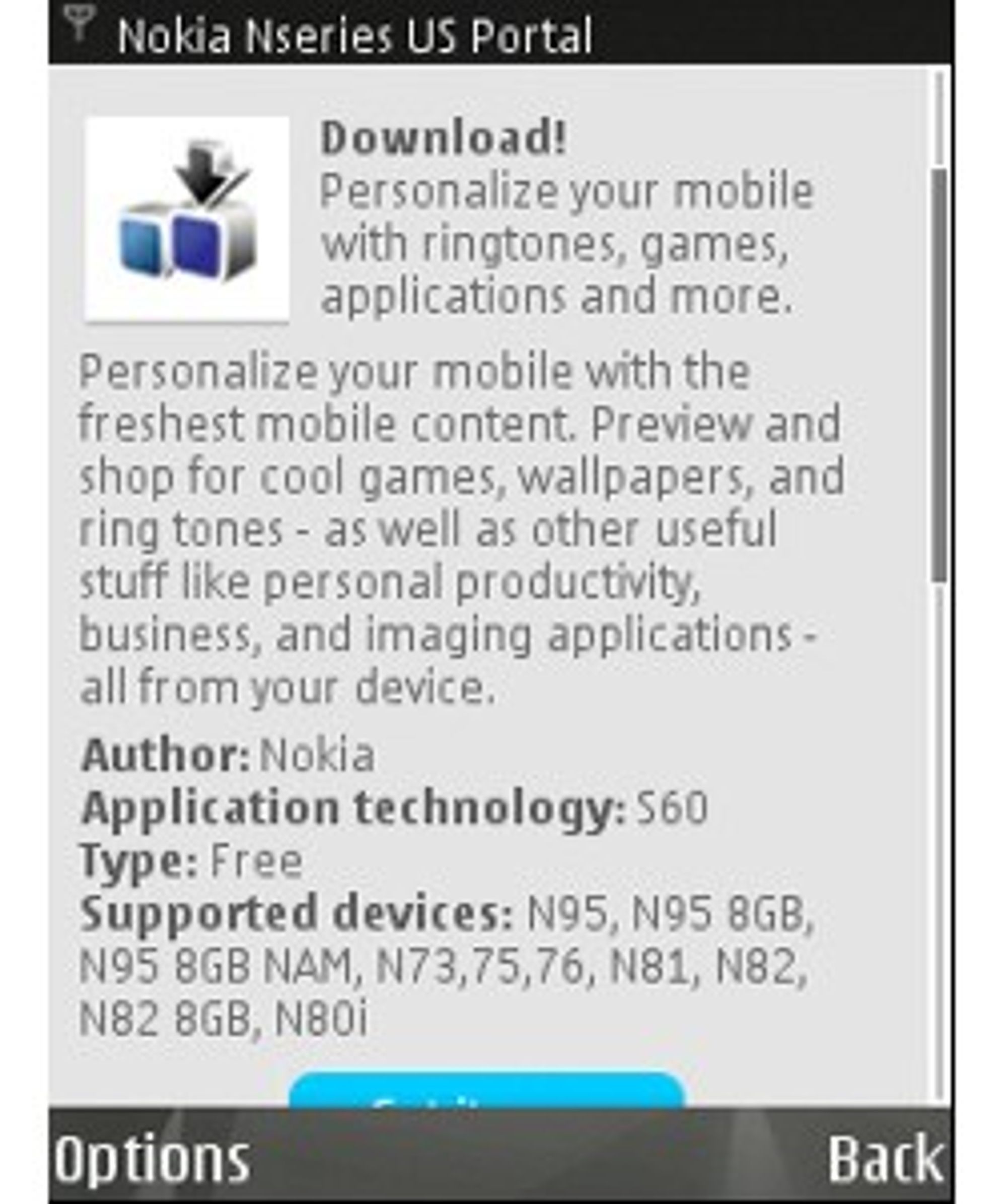 Er det en N82 8GB på Nokias tapet?