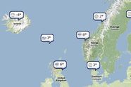 Google Maps får værinformasjon