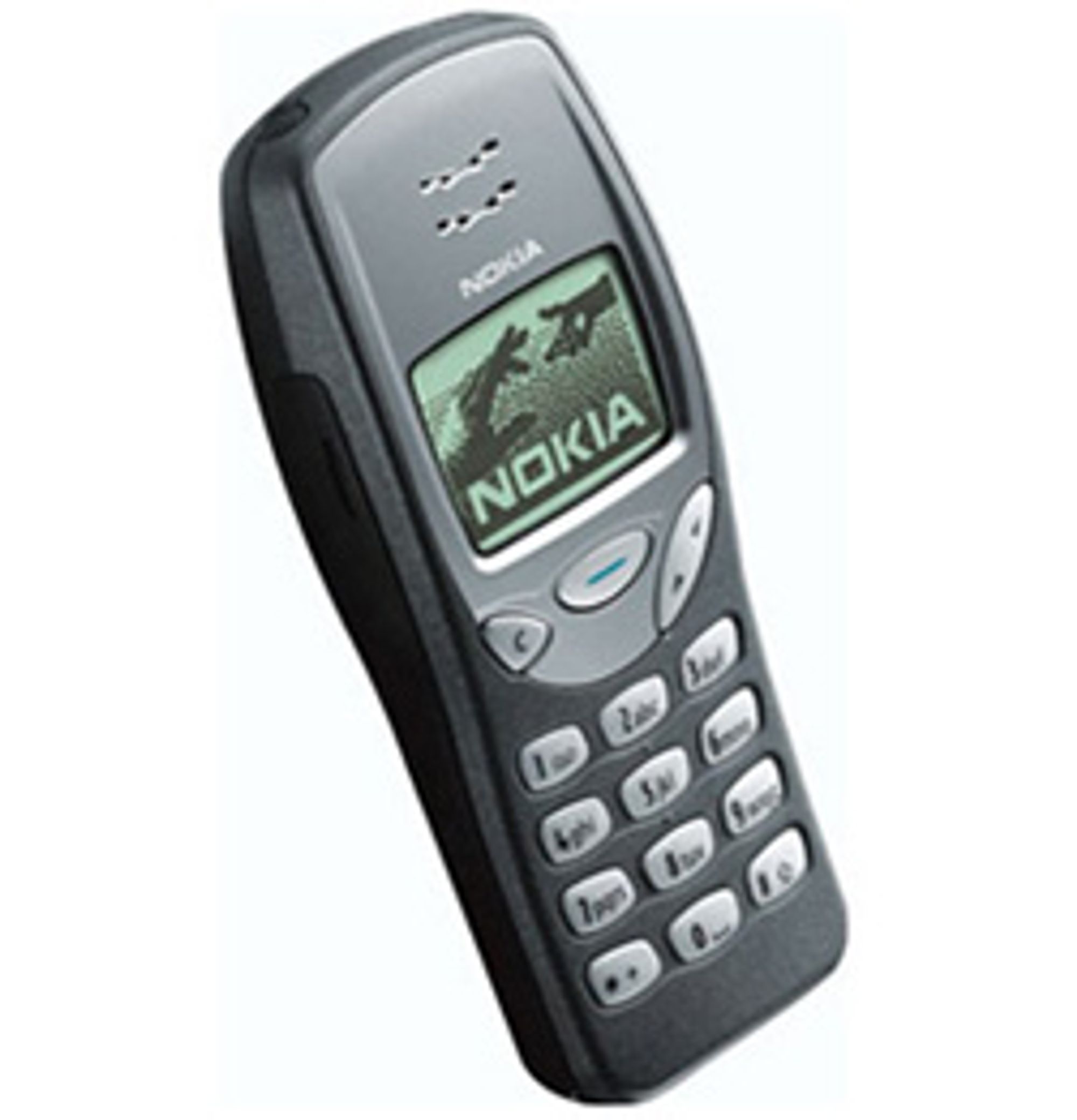 Nokia 3210 var stålgrå og kul.