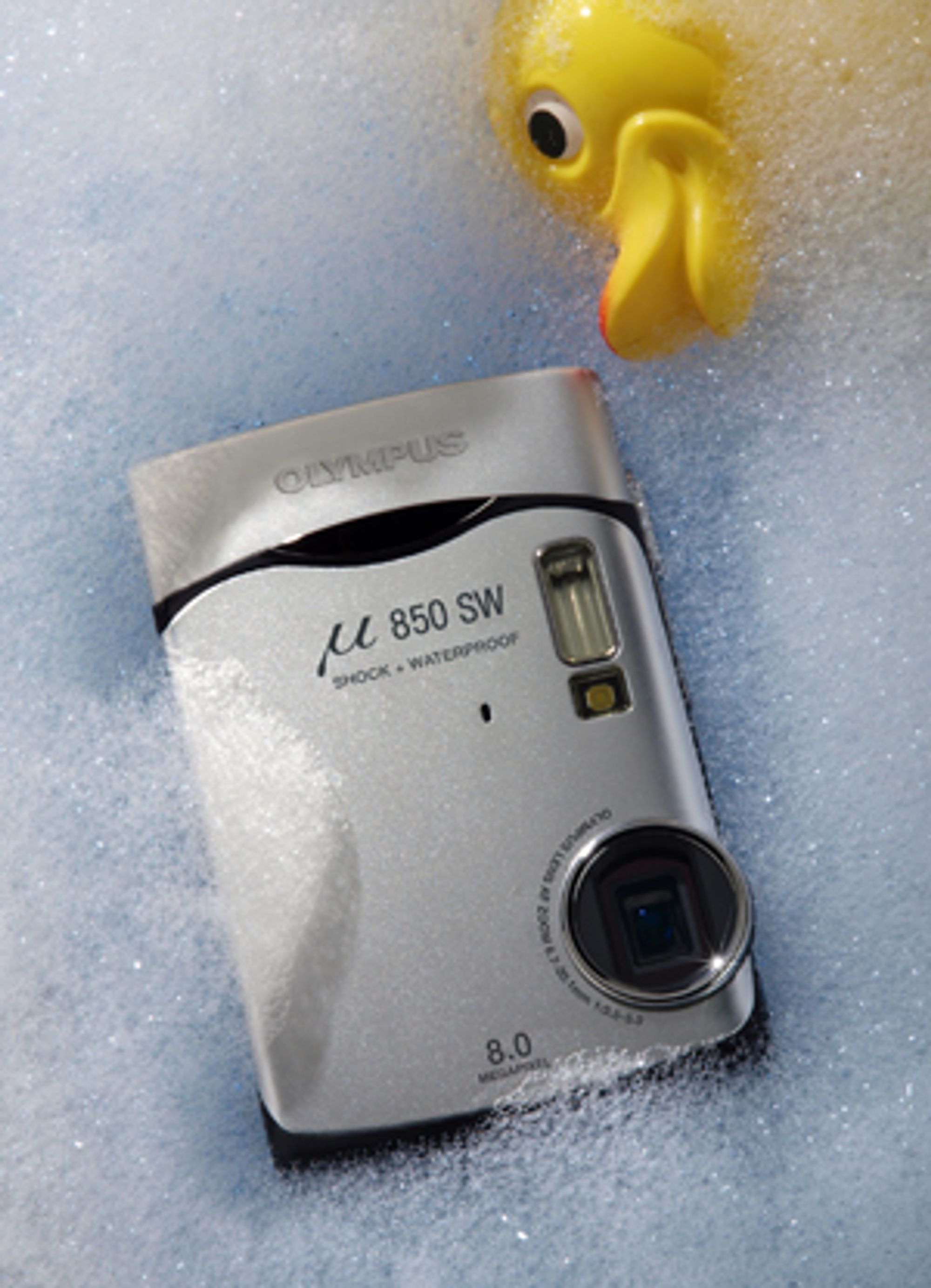 Olympus µ 850 SW i sin naturlige habitat