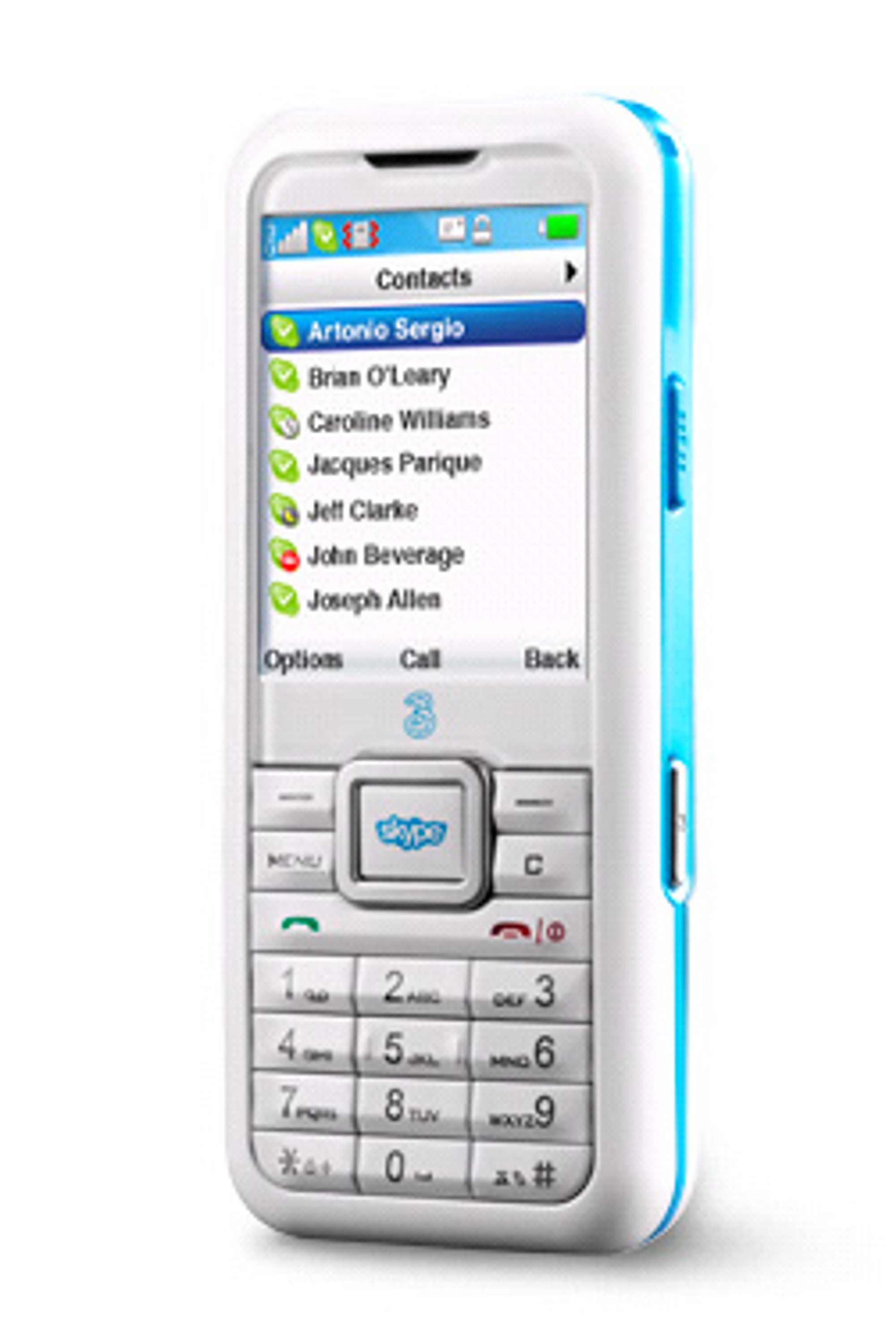 3 Skypephone er kun å få tak i i land der operatøren 3 opererer. (Foto: 3)