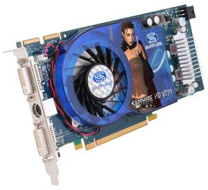 Sapphire Radeon HD 3870 512 MB Blue PCB