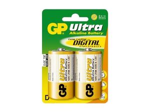 GP 2-pack 2D Alkaliske Batterier