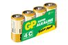 GP 4-Pack 4C Alkaliske Batterier