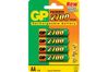 GP 4-pack AA 2700 mAh
