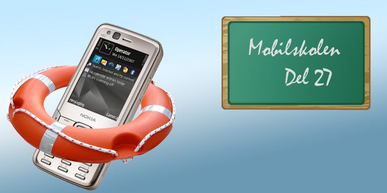 Ta backup av mobilen