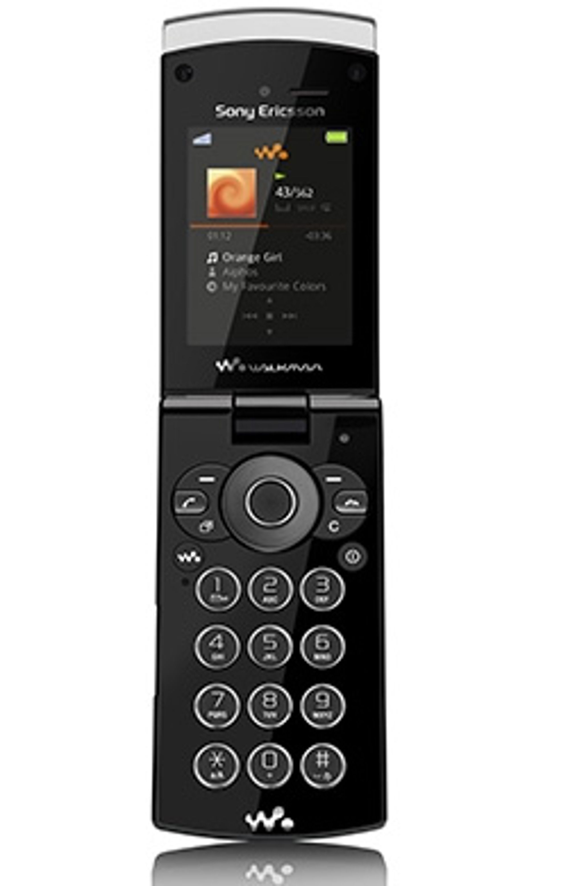 Sony Ericssons W980i har runde taster. (Foto: Sony Ericsson)