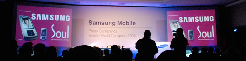 Samsung har sluppet en haug med nye mobiler i Barcelona