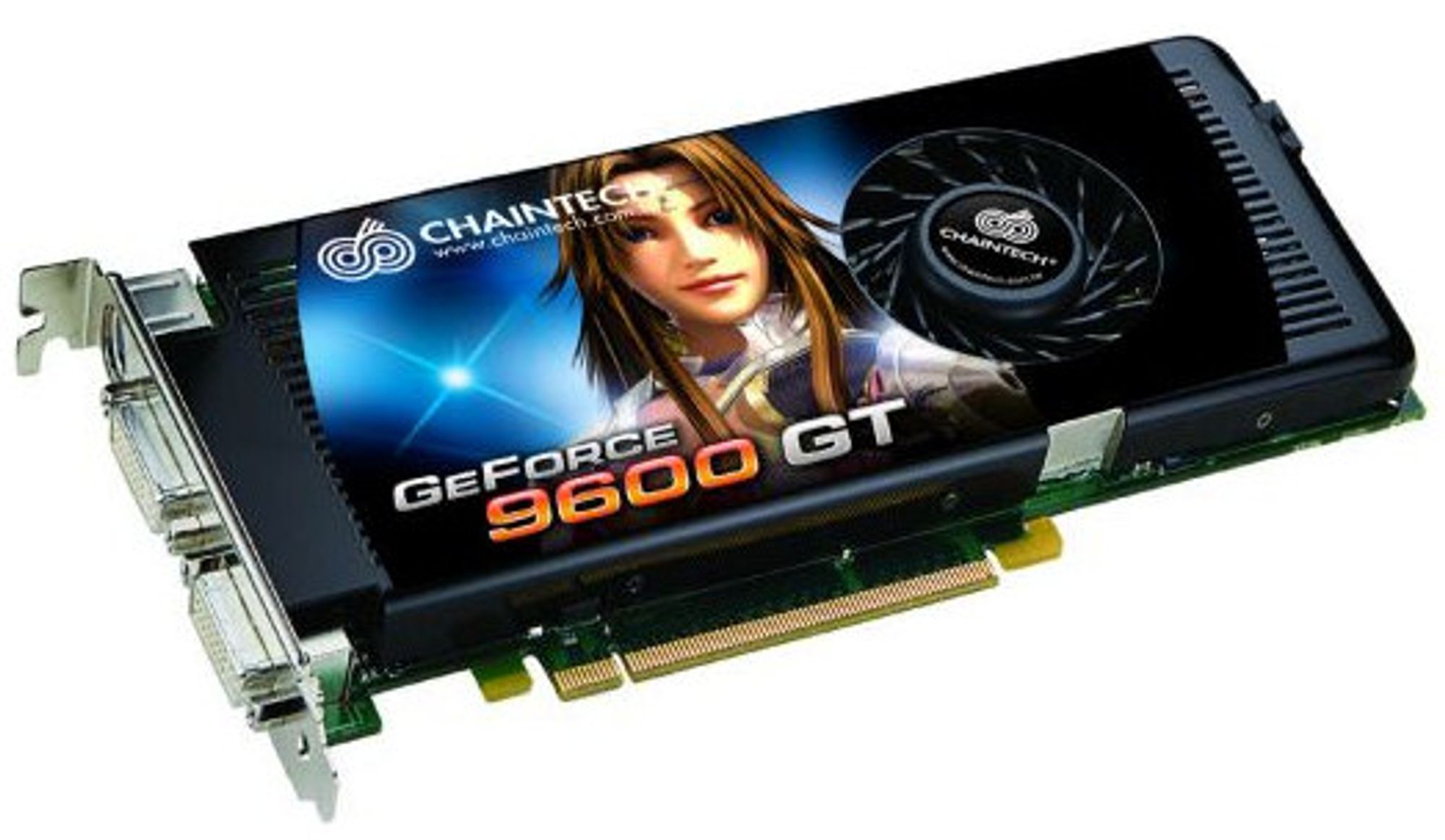 GeForce 9600 GT fra Chaintech