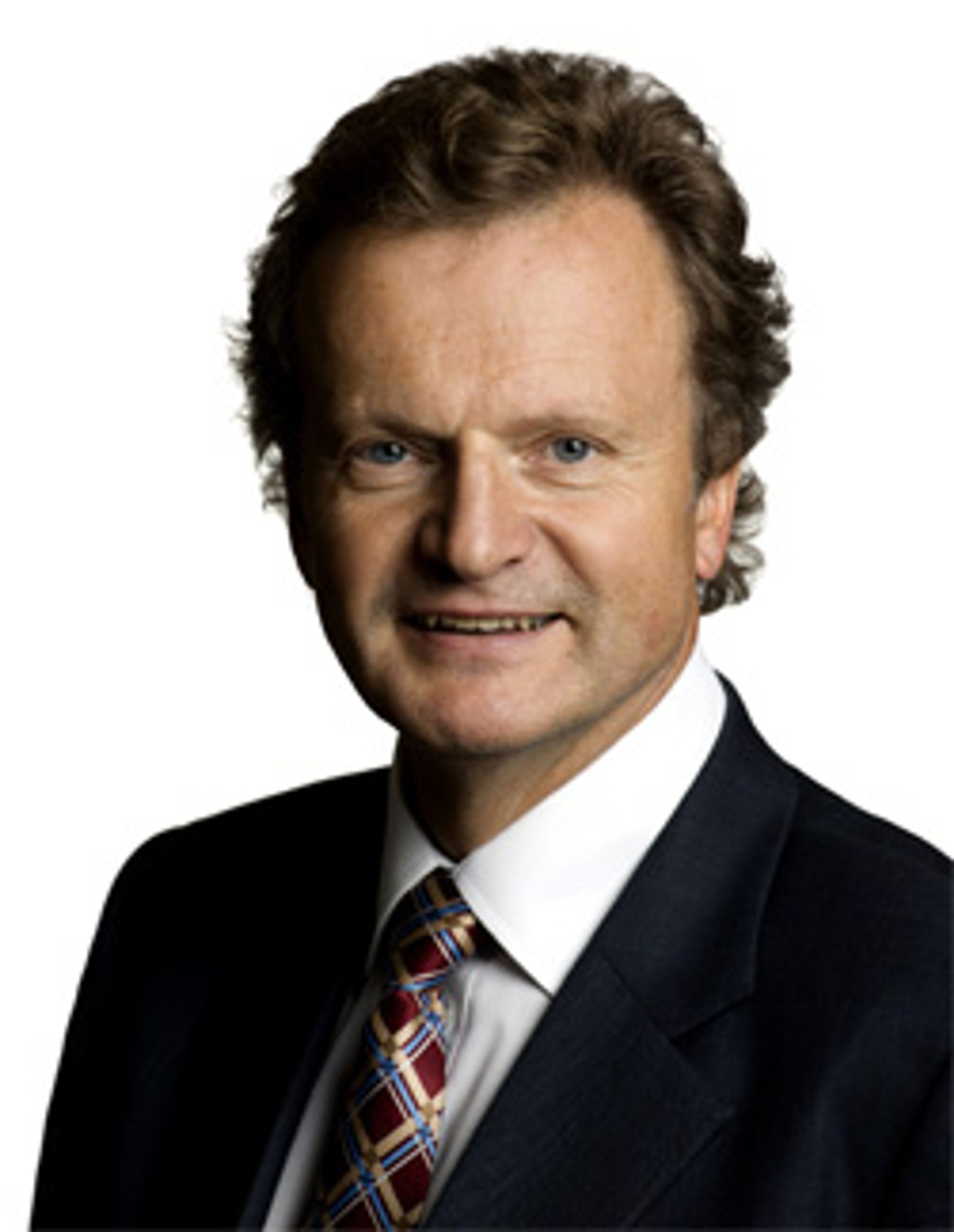 Telenors overhode, Jon Fredrik Baksaas, er ikke fornøyd. (Foto: Telenor)