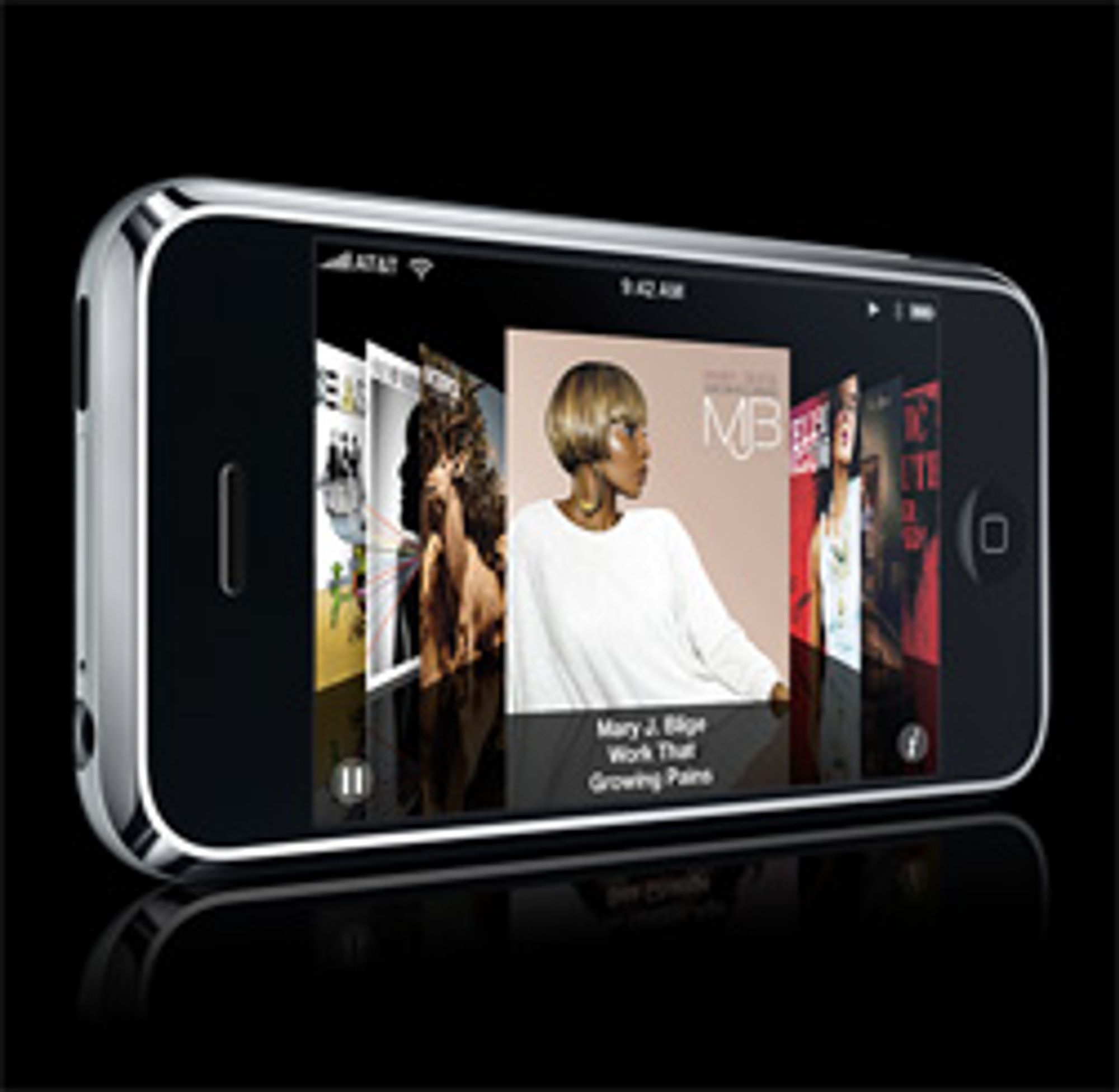 Surfing er populært blant Iphone-brukerne. (Foto: Apple)