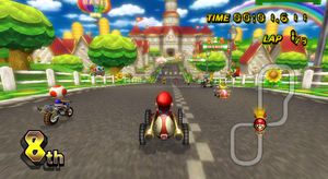Mario Kart Wii mister nettspillingen litt tidligere.