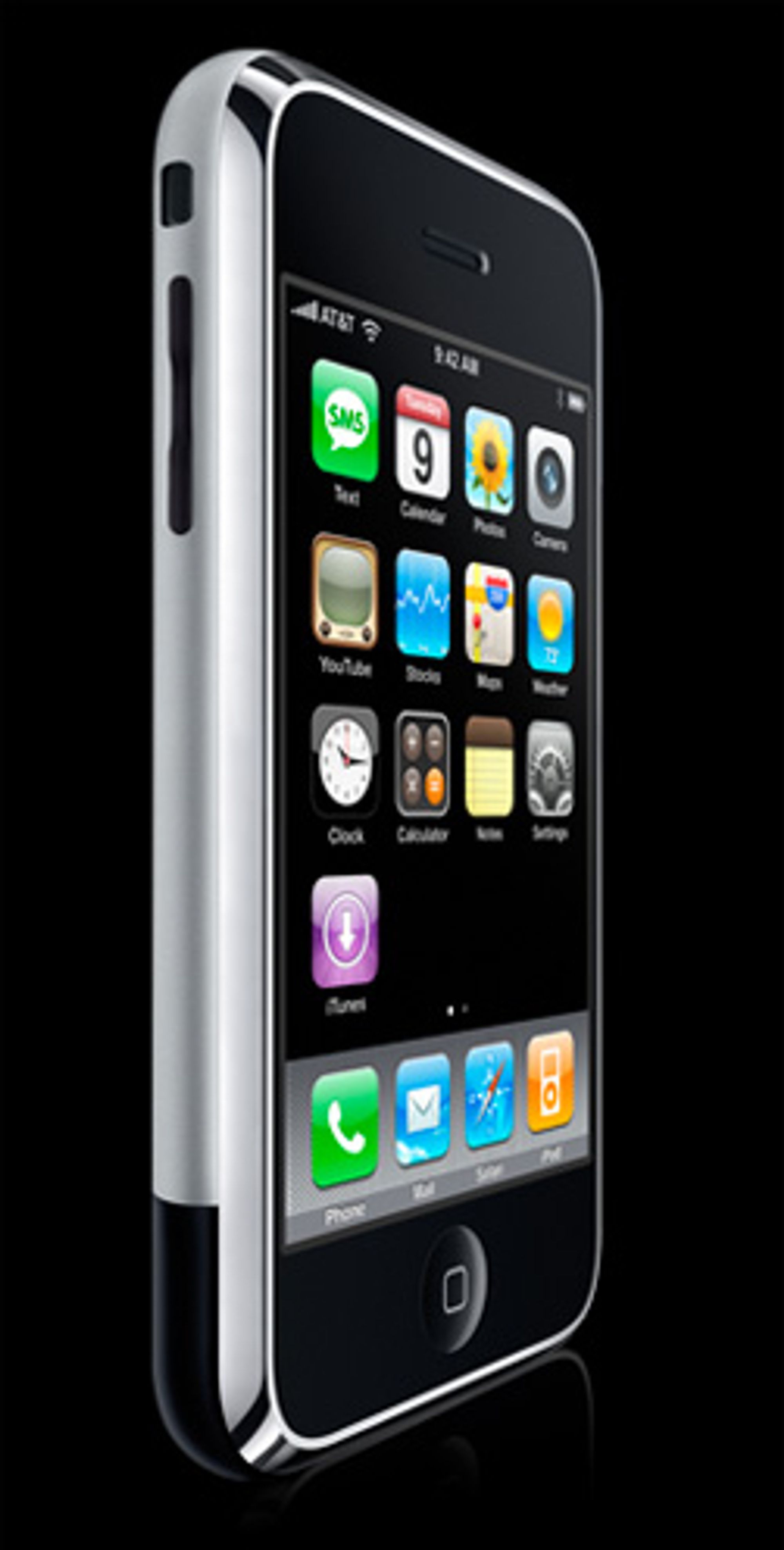 Iphone er ingen smarttelefon. (Foto: Apple)