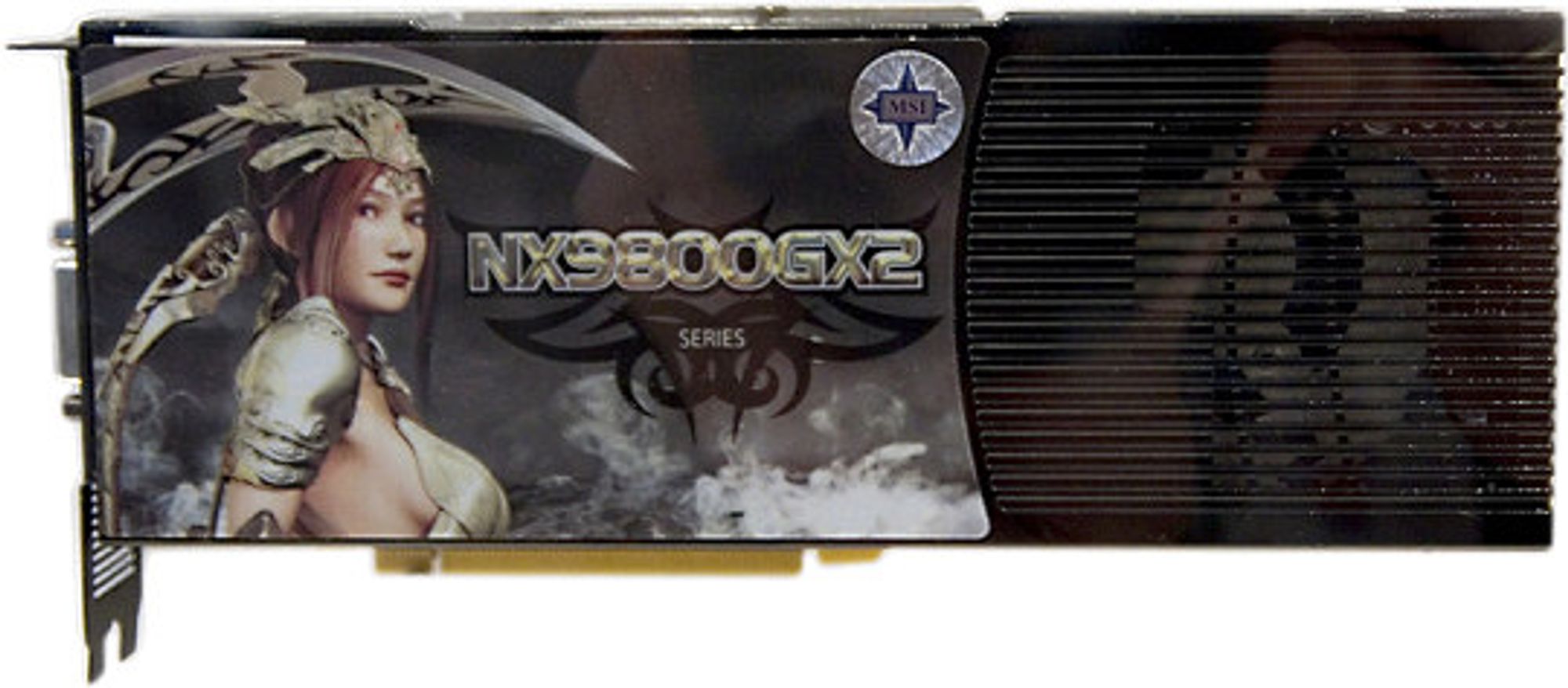 GeForce 9800 GX2 fra MSI
