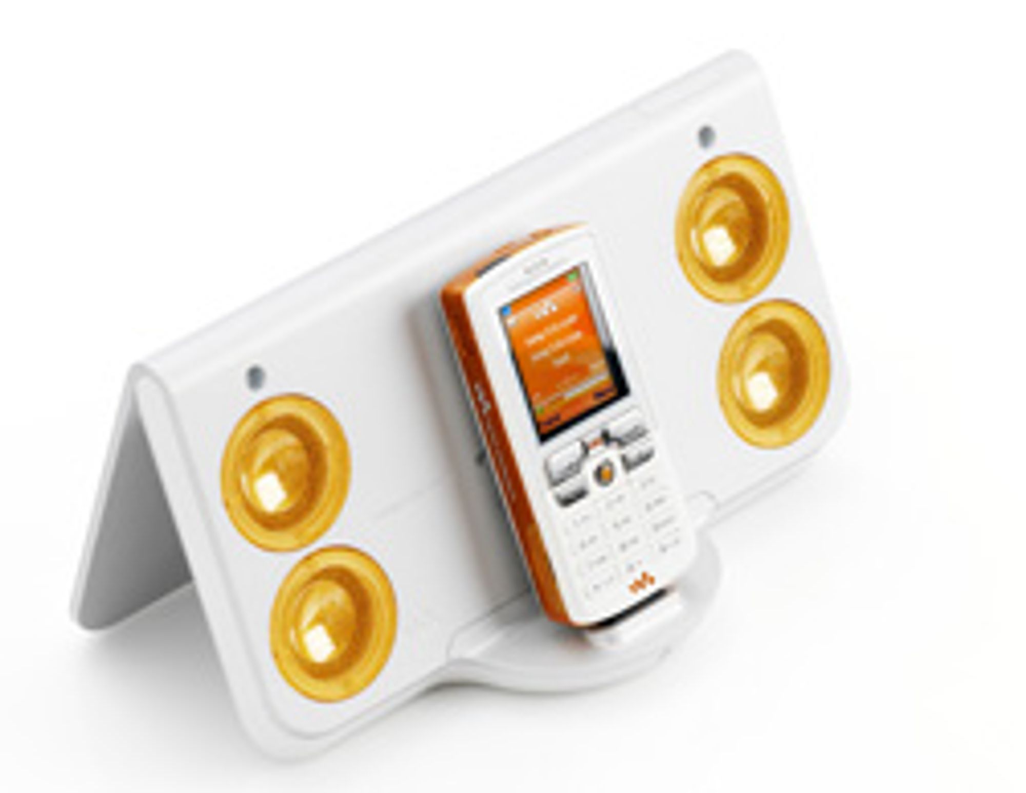 Høyttalere til Sony Ericssons Walkman-telefoner. (Foto: Sony Ericsson)
