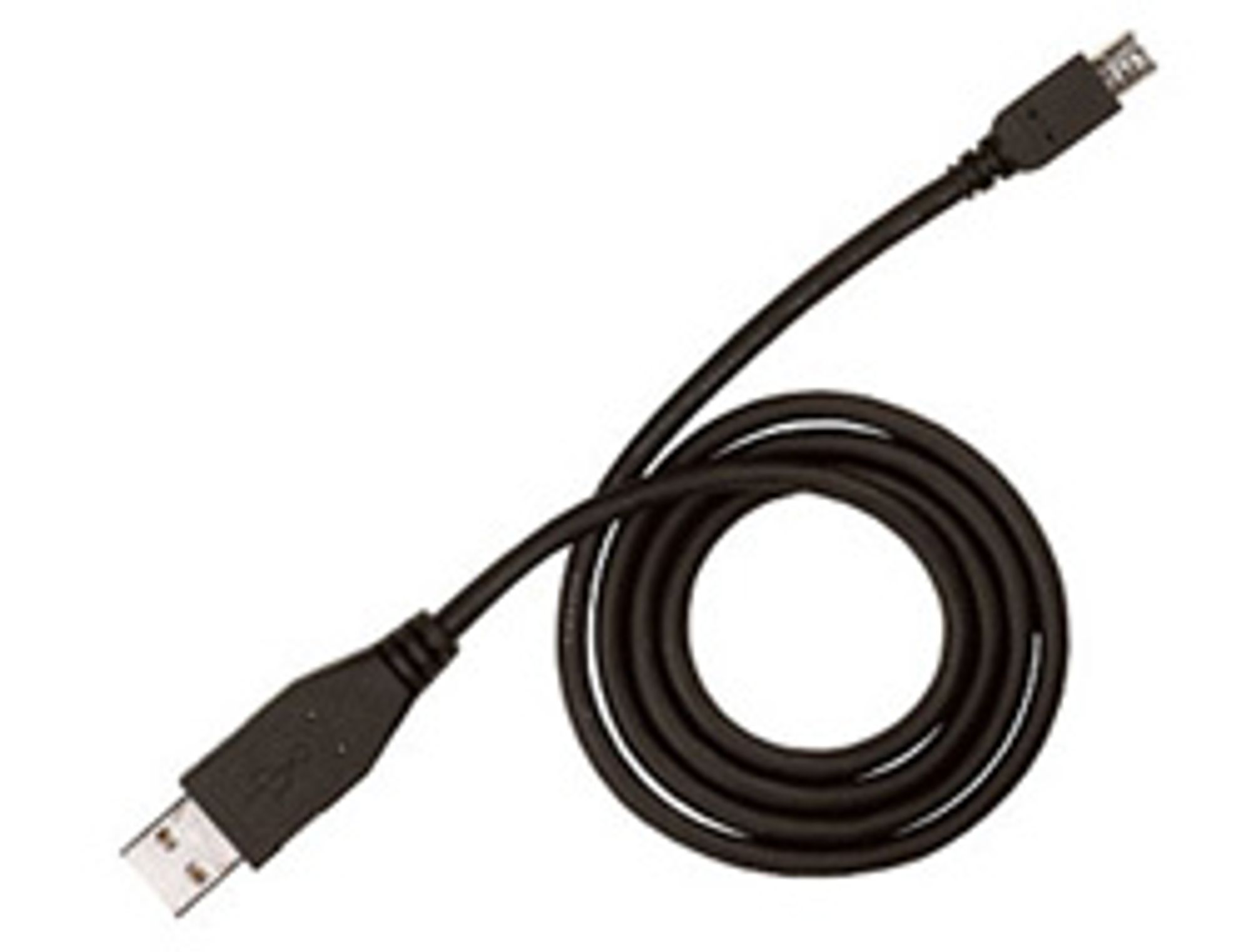 Denne kabelen lar deg lade mobiler med mini-USB via PC-en. (Bilde: Handyshelter)