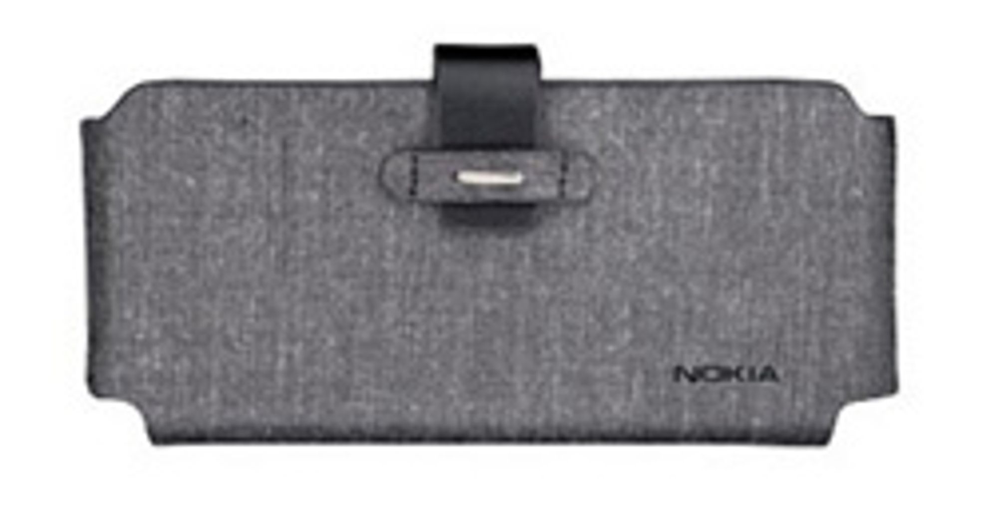 Denne bærevesken kan du ha i beltet. (Foto: Nokia)